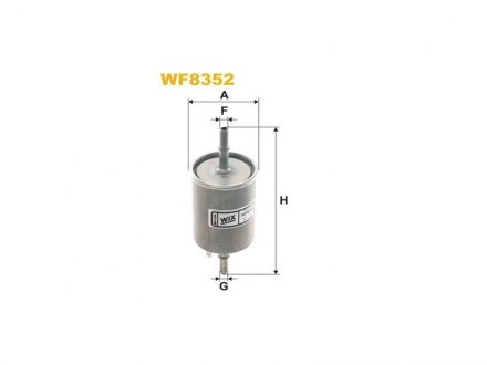 Фільтр палива WIX FILTERS WF8352