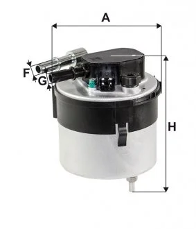 Фільтр палива WIX FILTERS WF8451