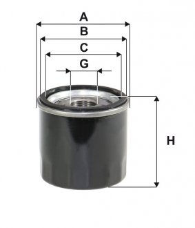 Фільтр масляний WIX FILTERS WL7204 (фото 1)