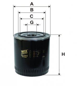 Фільтр масла WIX FILTERS WL7223