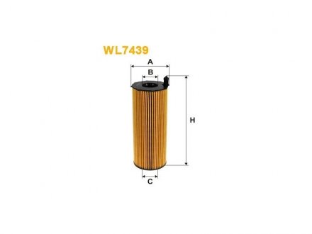 Фільтр масляний WIX FILTERS WL7439