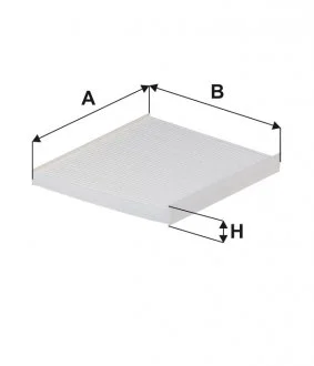 Фільтр повітря (салону) WIX FILTERS WP2018