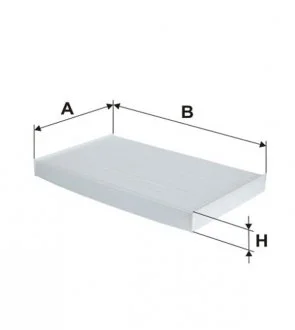 Фото фільтр салону WIX FILTERS WP2068 Фільтр салону WIX FILTERS WP2068