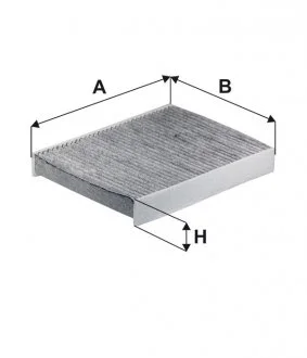 Фото фільтр салону WIX FILTERS WP2097 Фільтр салону WIX FILTERS WP2097