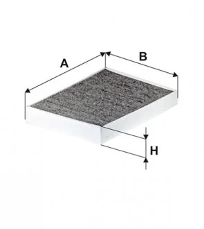 Фото фільтр салону WIX FILTERS WP2153 Фільтр салону WIX FILTERS WP2153