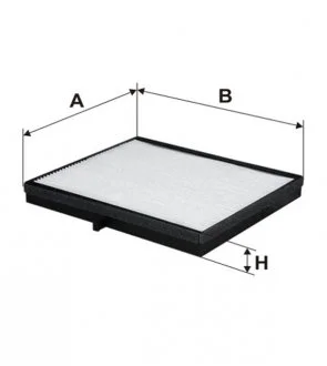 Фильтр салона (K 1166) WIX FILTERS WP9238