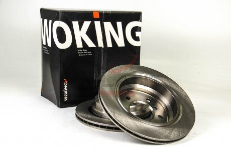 Гальмівний диск зад. BMW 5 (E39) 95-03 (298x20) WOKING D6588.10