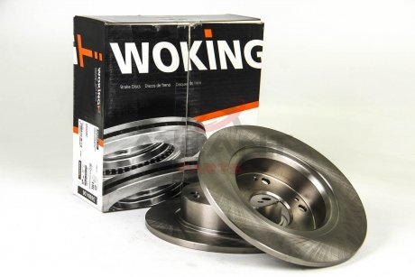 Гальмівний диск зад. Honda Accord 04-08 (260x10) WOKING D6984.00