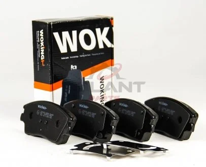 Колодки тормозные диск. перед. WOKING P17763.02