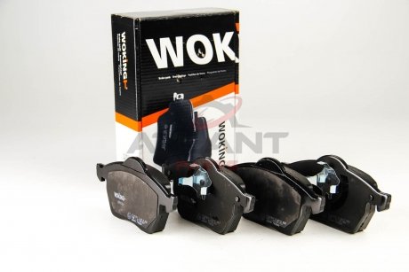Гальмівні колодки передні A3/Golf/Passat 1.4-2.9 94-10 (ATE) WOKING P2903.20