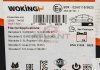 Колодки тормозные дисковые задние Mercedes-benz C-class (cl203) 3.0 01-11 (P5073 WOKING P507300 (фото 6)