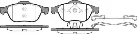 Колодки тормозные дисковые Renault Laguna II Espace IV / перед ATE ver. (P9433.1 WOKING P943310