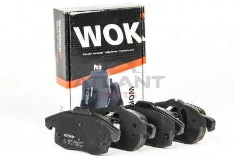 Колодки тормозные дисковые Opel Vectra C / перед ATE ver. WOKING P9883.40