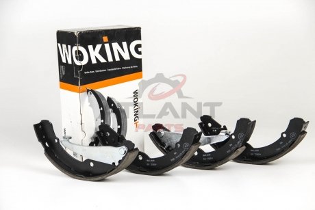 Колодки тормозные барабанные задние Seat Toledo iv 1.2 12-,Seat Toledo iv 1.4 12 WOKING Z408200