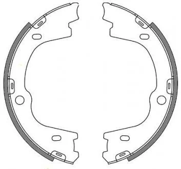 Колодки гальмівні WOKING Z4673.00