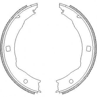 Колодки гальмівні барабанні WOKING Z471700