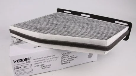 Фото фильтр салона WUNDER WPK 109 Фильтр салона WUNDER WPK 109