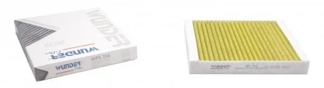 Фото фільтр салону WUNDER WPK 358 Фільтр салону WUNDER WPK 358
