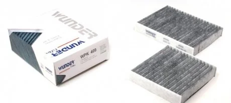 Фото фільтр салону WUNDER WPK 409 Фільтр салону WUNDER WPK 409