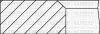 Комплект поршневих кілець (77,60/STD) (1,5/1,5/3,0) OPEL Astra F, Corsa, Combo 1,4 YENMAK 91-09808-000 (фото 1)