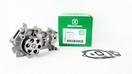 Фото насос води, 1.0-1.2 Clio, Thalia, Kangoo 01- Zilbermann 04121 Насос води, 1.0-1.2 Clio, Thalia, Kangoo 01- Zilbermann 04121