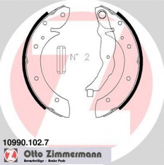 Тормозные колодки.) ZIMMERMANN 109901027