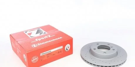 Диск тормозной ZIMMERMANN 150.1269.52