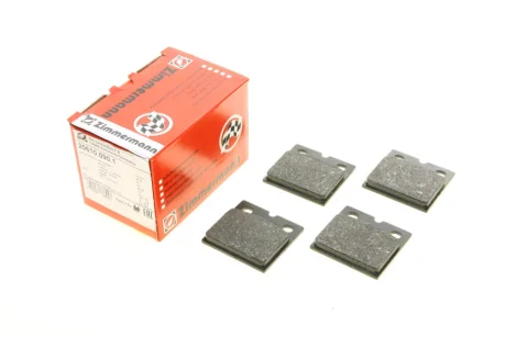 Комплект тормозных колодок TESLA/AUDI/ASTON MARTIN/JAGUAR/MASER ZIMMERMANN 206100901