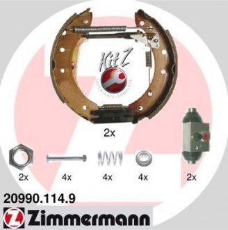 Тормозные колодки.) ZIMMERMANN 209901149