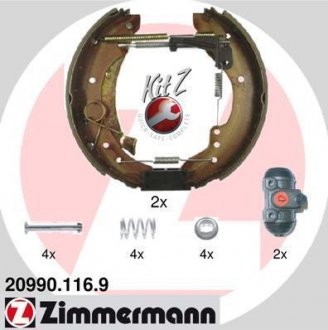 Тормозные колодки.) ZIMMERMANN 209901169