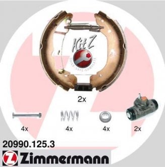 Тормозные колодки.) ZIMMERMANN 209901253