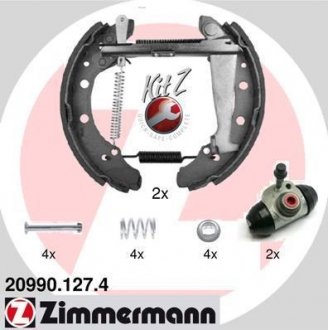 Тормозные колодки.) ZIMMERMANN 209901274