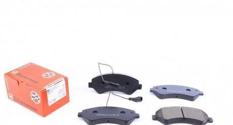 Гальмiвнi колодки дисковi переднi ZIMMERMANN 244661901