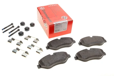 Гальмiвнi колодки дисковi з аксесуарами переднi ZIMMERMANN 291922102