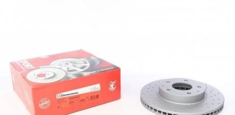 Диск гальмівний ZIMMERMANN 370.3053.52