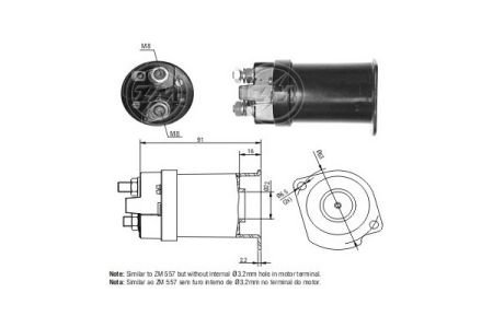 Втягуюче реле 12V, DR 903, CG131272 фішк а ZM ZM1557