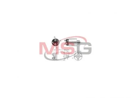 Втягивающее реле стартера ZM ZM1961