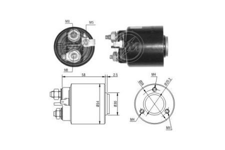 Реле, що втягує VA-12V CG132977, ZM ZM492