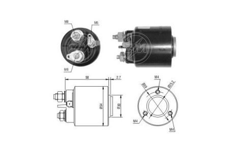 Втягуюче реле стартера ZM ZM599