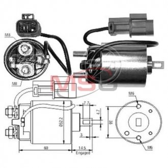 Втягуюче реле HI, CG133046 ZM ZM713