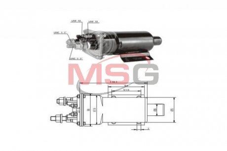 Реле, що втягує DR-12V CG131363 ZM ZM951