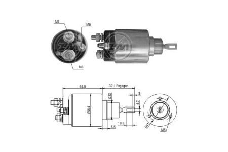 Втягуюче реле ZM ZM977